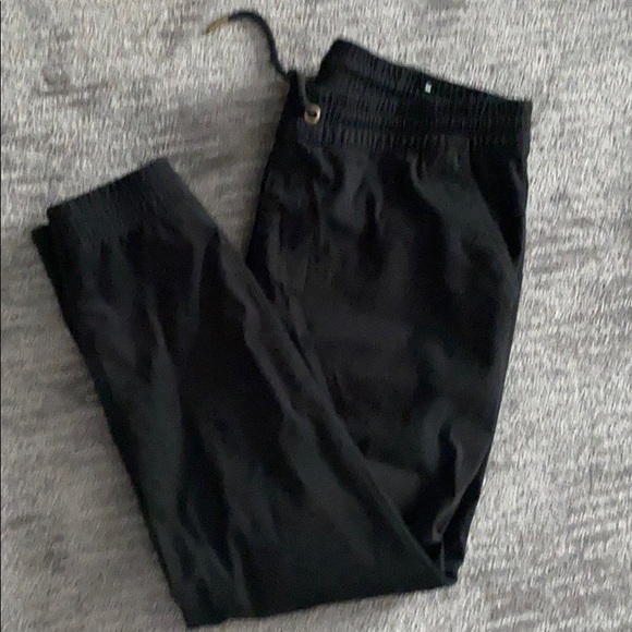 Blue notes denim elastic waist pants black - Picture 2 of 4